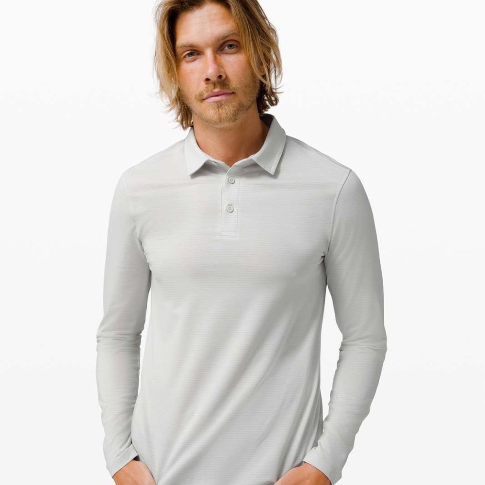 Evolution Long Sleeve Polo Shirt